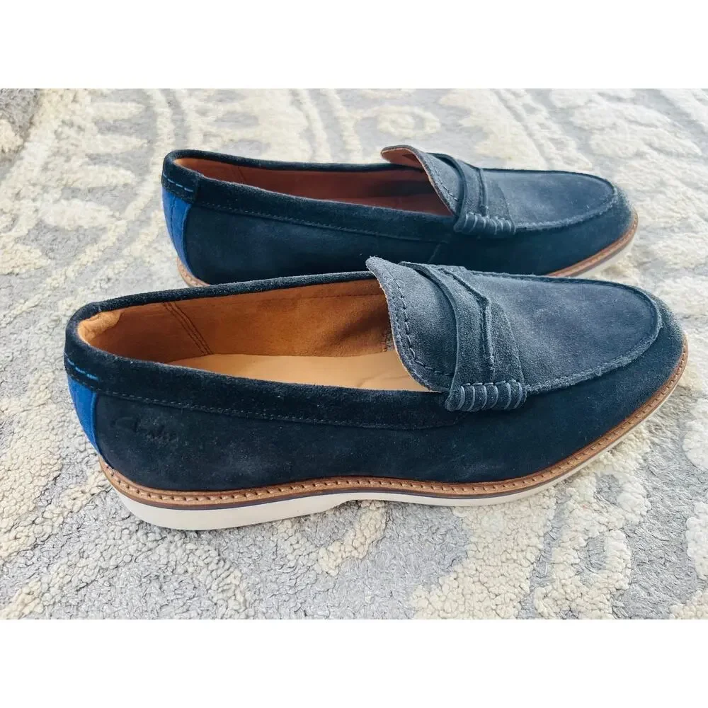 New❤️Clarks Mens Atticus Lt Slip Loafer Flat sz10